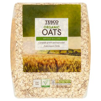 Tesco Organic Bio ovesné vločky 750g