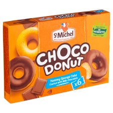 St Michel Choco Donut 6 pcs 180g