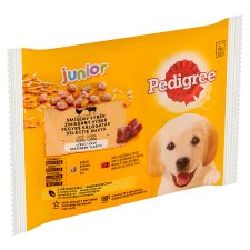 Pedigree Junior Mixed Selection with Rice in Jelly 4 x 100g (400g)