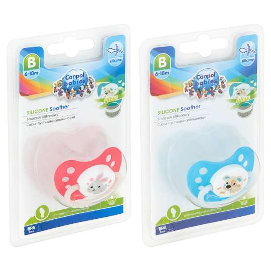 Canpol Babies Silicone Orthodontic Soother 6-18m
