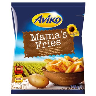 Aviko Mama's fries bramborové hranolky se slupkou 750g