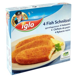 Iglo Rybí řízky hluboce zmrazené 4 ks 300g