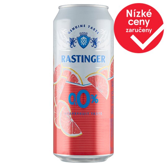 Rastinger Míchaný nápoj z nealkoholického piva a grepové limonády 500ml