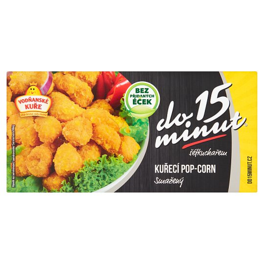 Vodňanské Kuře Do 15 minut Kuřecí pop-corn smažený 300g