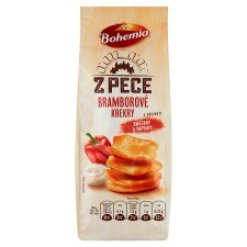 Bohemia From Oven Potato Crackers with Cream Pepper Flavour 90g