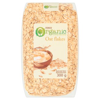 Tesco Organic Bio ovesné vločky 300g