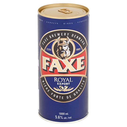 Faxe Royal Export Quality Strong Beer 1000ml