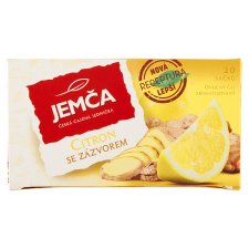Jemča Lemon with Ginger Fruit Flavoured Tea 20 x 2g (40g)