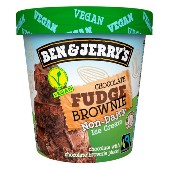 Ben&Jerry's zmrzlina Vegan Cocolate Fudge 465ml Tesco Potraviny