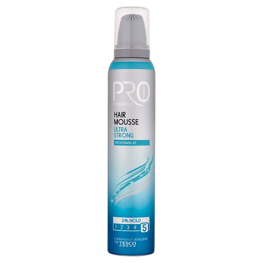 Tesco Pro Formula Ultra Strong pěnové tužidlo 200ml
