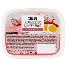 Tesco Ham Rolls with Delicacy Salad in Aspic 200g