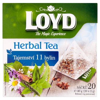 Loyd Herbal Tea Tajemství 11 bylin 20 x 2g