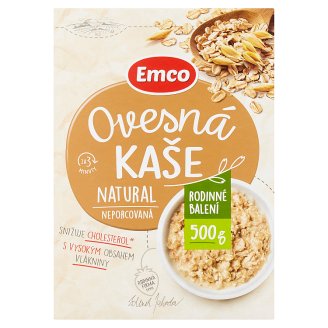 Emco Ovesná kaše natural neporcovaná 500g