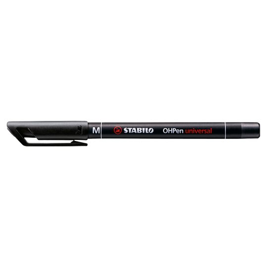 Stabilo OHPen universal Fineliner M Black Tesco Groceries