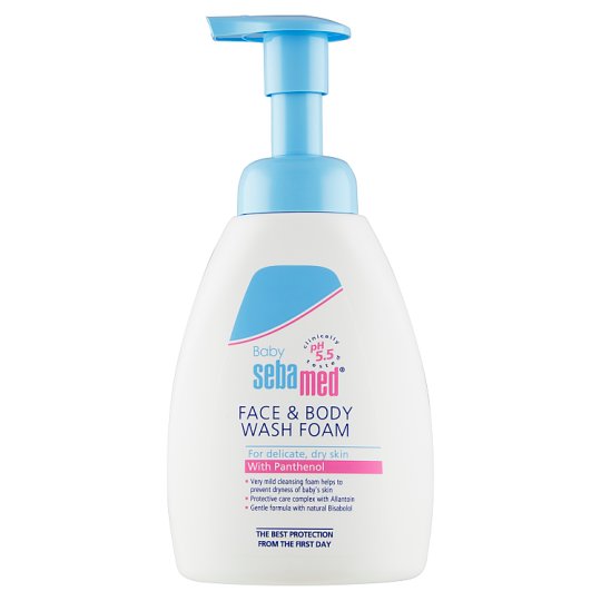 Sebamed Baby Face & Body Wash Foam 400ml Tesco Groceries