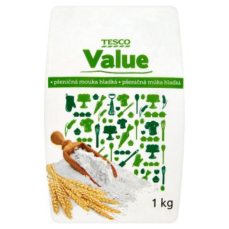 Tesco Value Mouka hladká 1kg