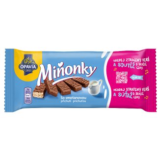 Opavia Miňonky Se smetanovou příchutí 50g
