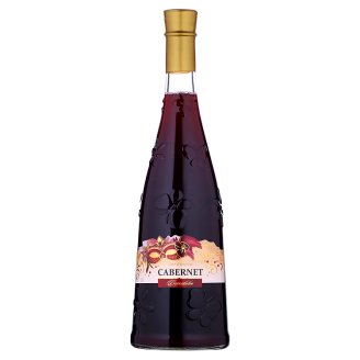 Cabernet Sauvignon odrůdové červené polosladké víno 0,75L
