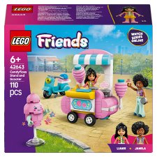 LEGO Friends 42643 Stánek s cukrovou vatou a skútr