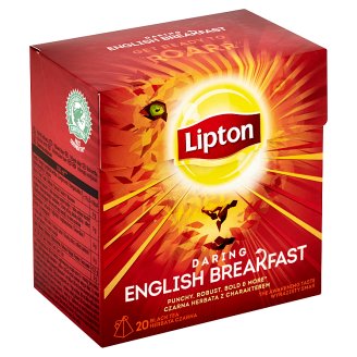 Lipton Černý čaj English breakfast 20 sáčků