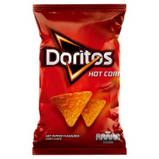 Doritos Hot Pepper Flavoured Corn Chips 100g