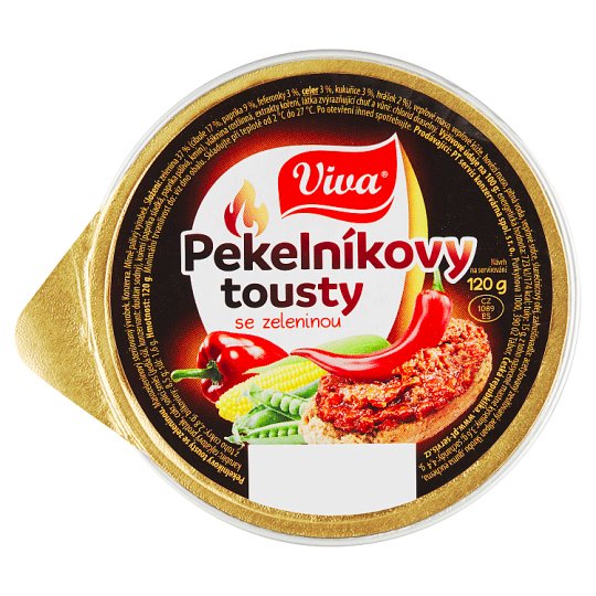 Viva Hell Toast with Vegetable 120g