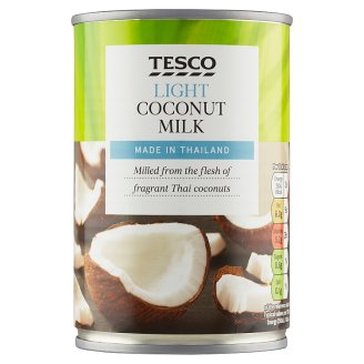 Tesco Kokosové mléko se sníženým obsahem tuku 400ml