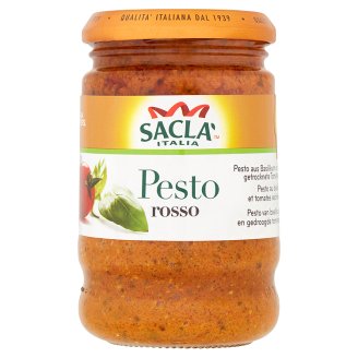 Saclà Italia Bazalková omáčka se sušenými rajčaty na těstoviny 190g