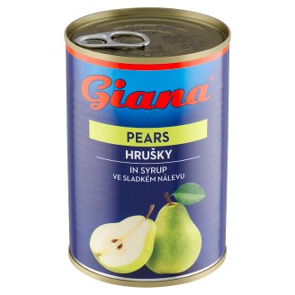 Giana Hrušky ve sladkém nálevu 410g