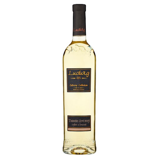 Ludwig Culinary Collection Tramín červený výběr z hroznů víno polosuché 0,75l