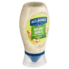 Hellmann's Creamy Garlic Flavoured Sauce 250ml