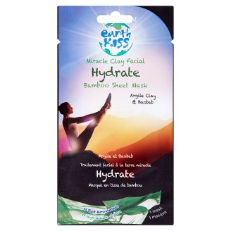 Earth Kiss Hydratační maska na bambusovém ubrousku