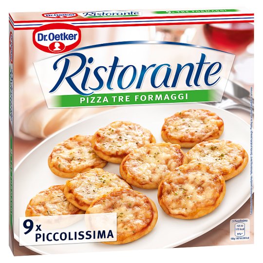 Dr. Oetker Ristorante Pizza Piccolissima Tre Formaggi 9 ks 216g