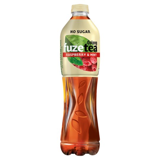 FuzeTea Oolong Tea Raspberry & Mint 1.5L Tesco Groceries