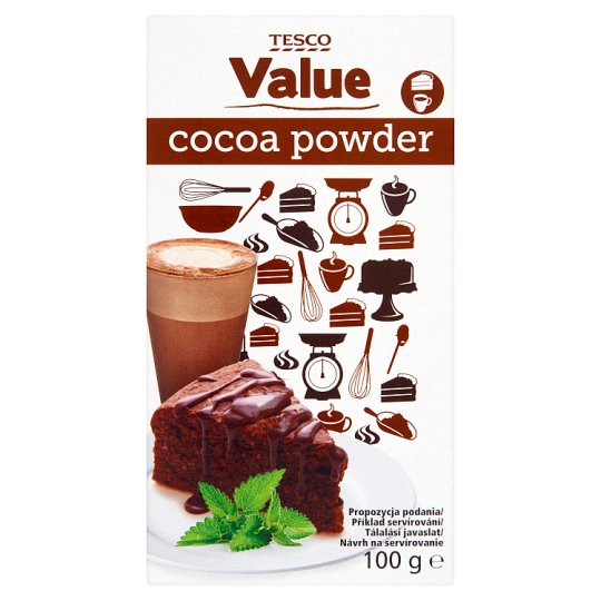 Tesco Value Cocoa Powder 100g Tesco Groceries