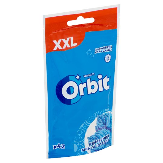 Wrigley's Orbit Peppermint žvýkačka bez cukru 42 ks 58g