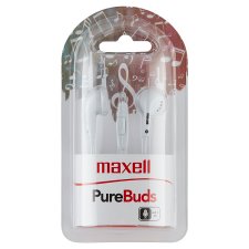 Maxell PureBuds White Headphones