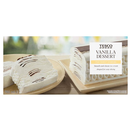 Tesco Vanilla Dessert 750ml