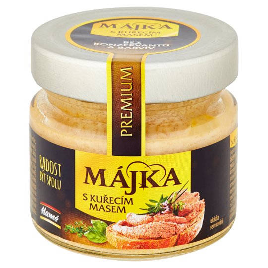 Hamé Májka Paštika s kuřecím masem 170g