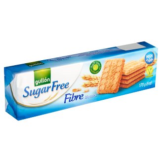 Gullón Fibre sušenky s vlákninou bez cukru 170g