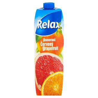 Relax Pomeranč červený grapefruit 1l
