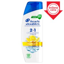 Head & Shoulders Citrus Fresh 2in1 Anti Dandruff Shampoo for greasy hair 330  ml. Daily use