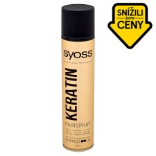 Syoss Keratin Hairspray Invisible Extra Strong Hold 4 300ml