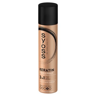 Syoss Keratin Style Perfection lak na vlasy pro neviditelnou extra silnou fixaci 4 300ml