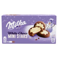 Milka White Choco Mini Stars 150g