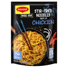 Maggi Magic Asia Fried Noodles with Chicken Flavour 121g