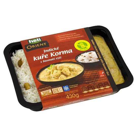 Heli Orient Indické kuře Korma s Basmati rýží 430g