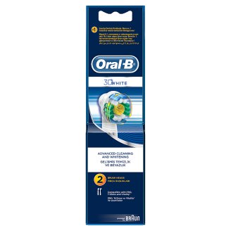 Oral-B 3D White Náhradní Kartáčkové Hlavice 2 ks