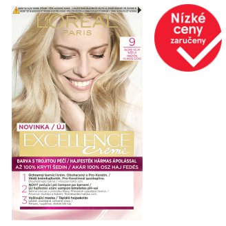 L'Oréal Paris Excellence Creme blond velmi světlá 9