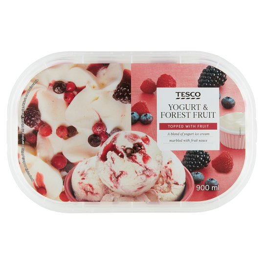 Tesco Yogurt & Forest Fruit 900ml